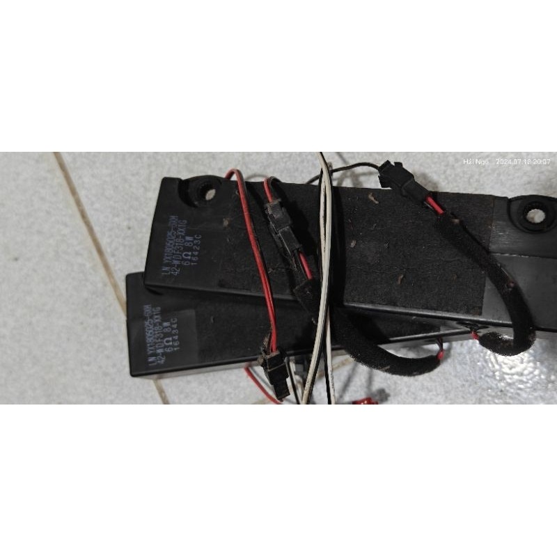 bộ 2 loa hộp nguyên khối 6 ohm 8w