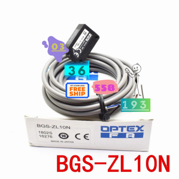 Cảm Biến Quang Hãng Optex BGS-ZL10N và BGS-ZL30N - Giải Pháp Tự Động Hóa Hiệu Quả. hàng mới