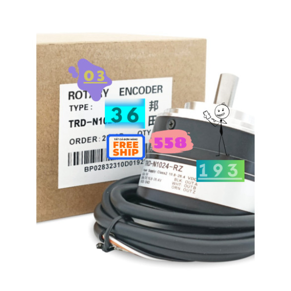 Bộ mã hóa encoder TRD-N5000-RZ-RZW-RZL-3600-RZL-RZV 5000 3600 N4096 - Giải pháp tối ưu cho hệ thống 
