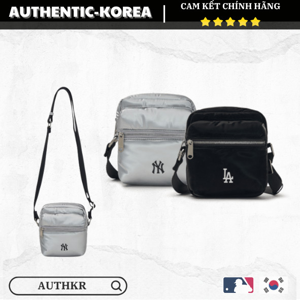 [Auth] Túi đeo chéo MLB Logo NY/LA - MLB CHÍNH HÃNG - 3ACRM024NSM1053