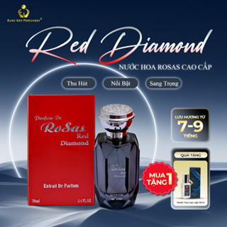  Nước Hoa Nữ Cao Cấp Rosas Red Diamond Nhẹ Nhàng Sang Trọng Thu Hút Lưu Hương 7-12 tiếng 10ml 70ml 