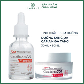 [BULSAN - DAILY] Combo Angel's Liquid Serum & Kem Dưỡng Làm Sáng Da, Mờ Thâm Hasaki Sản Phẩm Chính Hãng