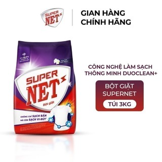 Bột Giặt SuperNET Túi 3kg