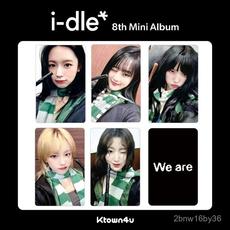 I-DLE《We Are》K4Thẻ Phiên Bản Đặc Biệt Thẻ Học Viện Ma Thuật GIDLE Thẻ sưu tập thẻ nhỏ cho cô gái Zha