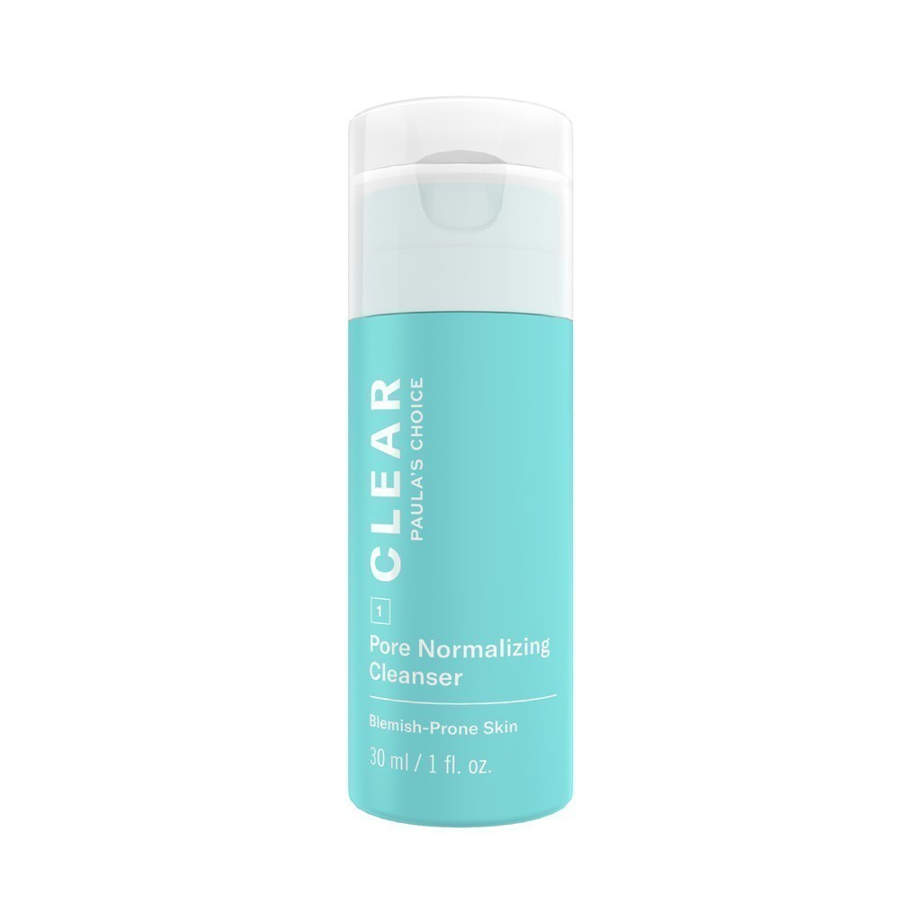 Sữa rửa mặt dạng gel ngăn ngừa mụn và se khít lỗ chân lôngPaula’s Choice Clear Pore Normalizing Cleanser 30ml 6006 | BigBuy360 - bigbuy360.vn