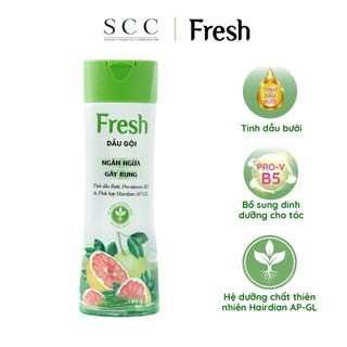 Dầu Gội FRESH Thiên Nhiên Nuôi Dưỡng Tóc Chắc Khoẻ, Mềm Mượt, Bồng Bềnh 180gram