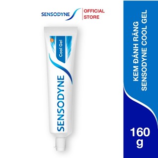   Hannah Olala x Sensodyne  Bộ 3 Kem đánh răng SENSODYNE Cool Gel 160g giảm ê buốt hiệu quả với hương bạc hà mát lạnh 