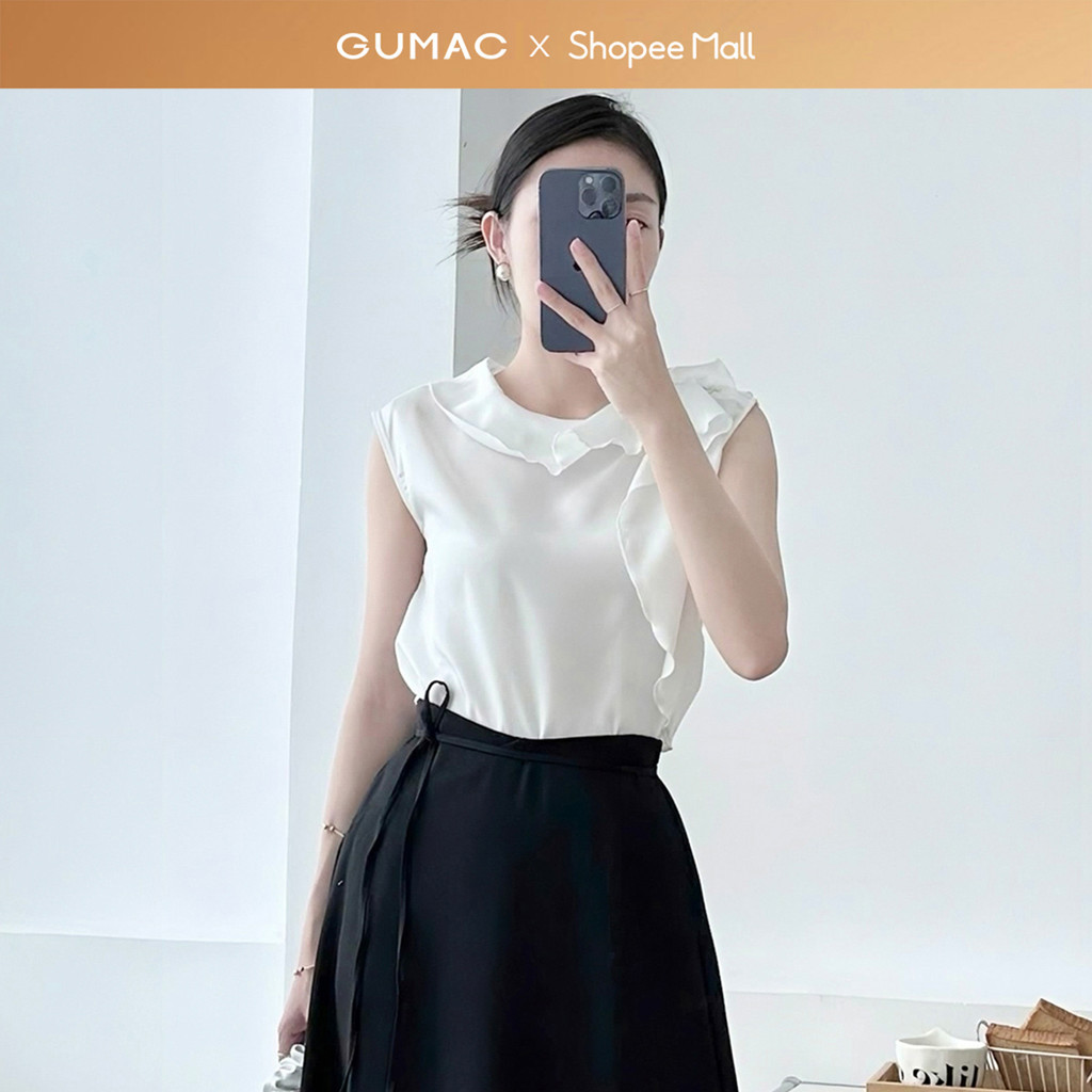 Áo lụa phối bèo  AE07032