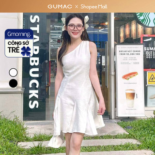 Đầm nữ Gmorning - GUMAC lệch vai sang chảnh  YA20