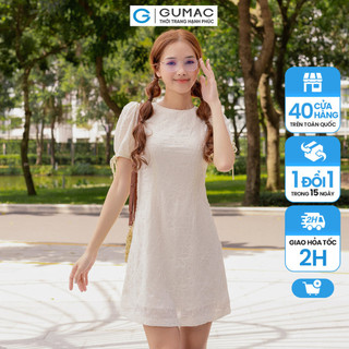 Đầm nữ Gmorning - GUMAC A tay phồng  YDD12001
