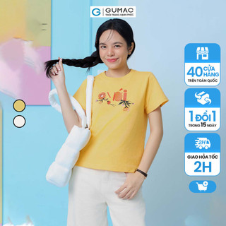 Áo thun nữ Gmorning - GUMAC in cách điệu  YATE01029