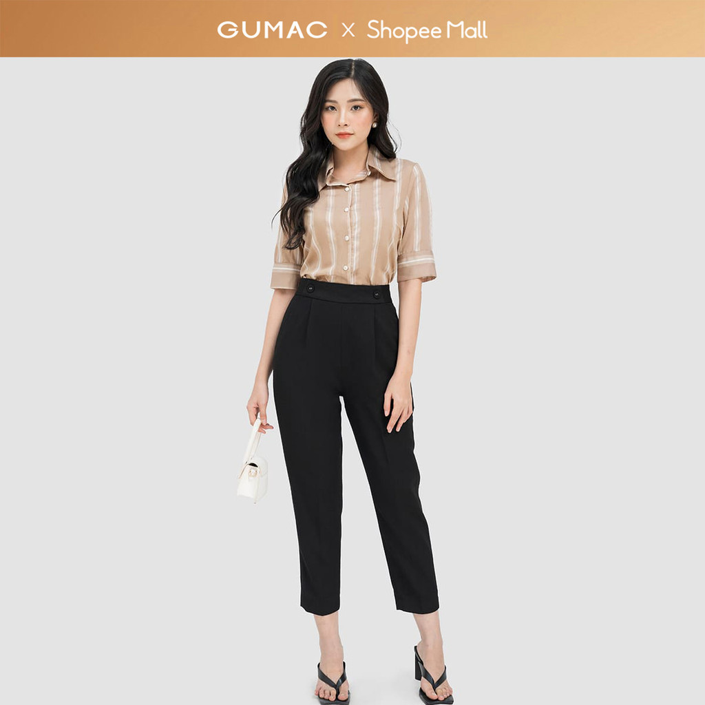 Quần baggy phối nút  QD04013