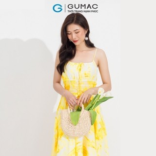 Đầm nữ GUMAC maxi hai dây  DD04071