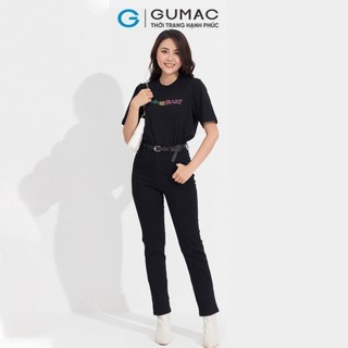 Áo thun nữ GUMAC in nổi  ATD05051
