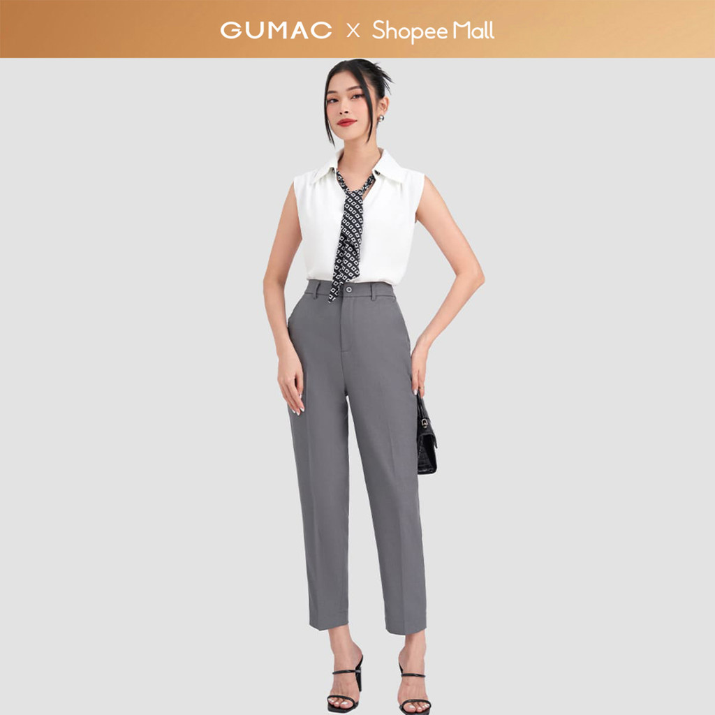 Quần tây nữ GUMAC ống đứng  QD03050