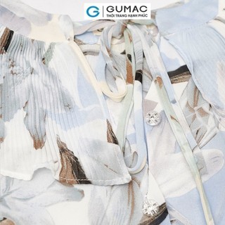 Áo sơ mi nữ GUMAC kiểu dập ly  AD03060