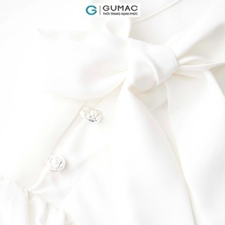 Áo kiểu nữ GUMAC thắt nơ  LAE0309