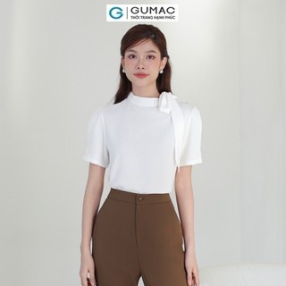 Áo kiểu nữ GUMAC thắt nơ  LAE0309