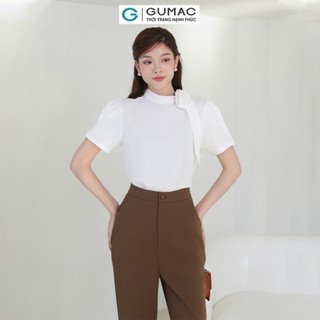 Áo kiểu nữ GUMAC thắt nơ  LAE0309