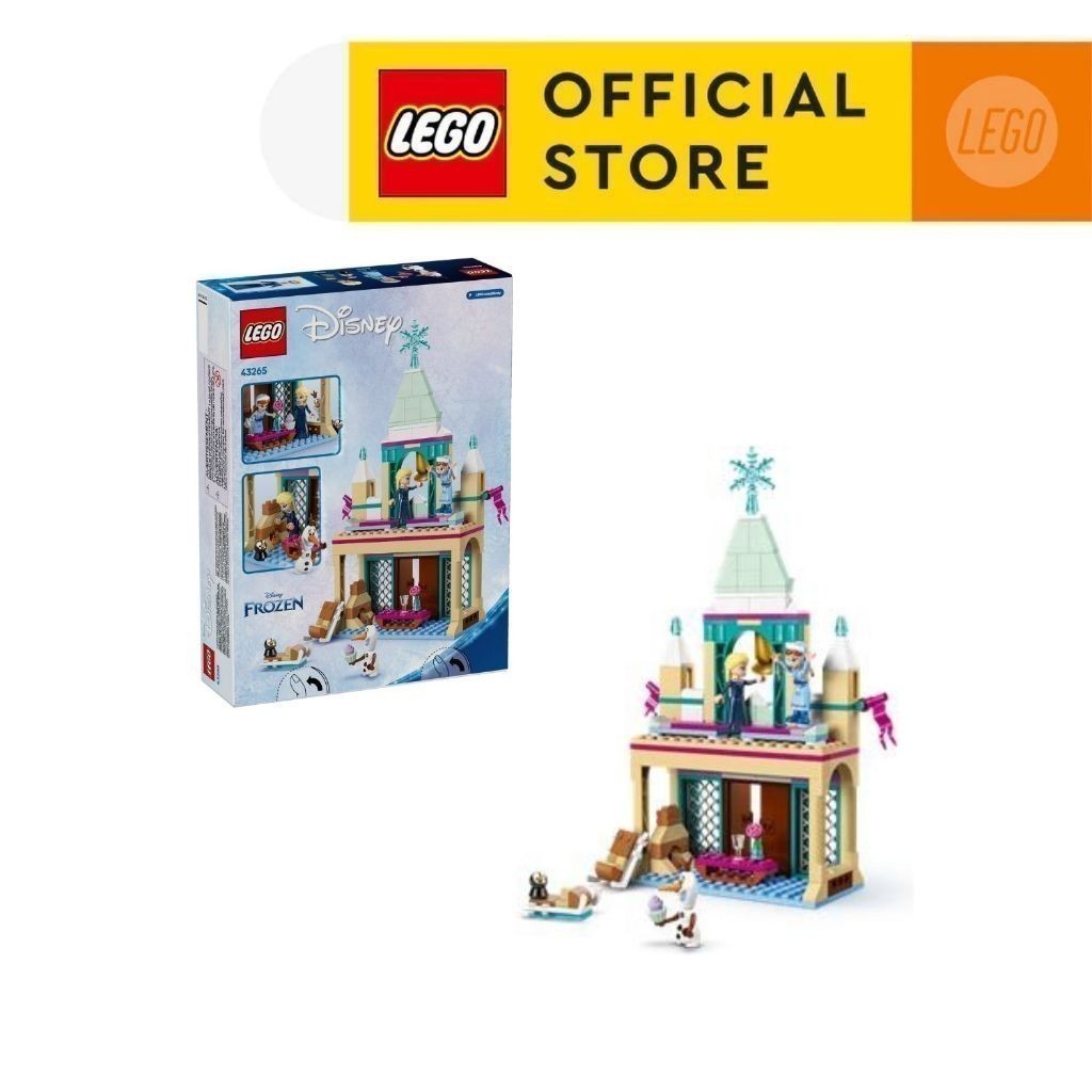 LEGO DISNEY PRINCESS 43265 Đồ Chơi Lắp Ráp Lâu Đài Băng Giá Arendelle (177 Chi Tiết)