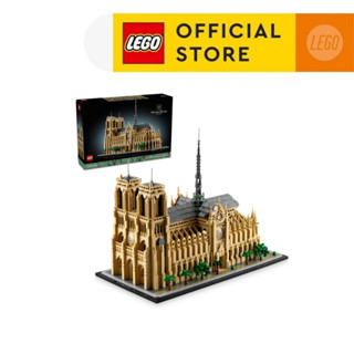  LEGO ARCHITECTURE 21061 Đồ Chơi Lắp Ráp Nhà Thờ Đức Bà Paris  4383 chi tiết  