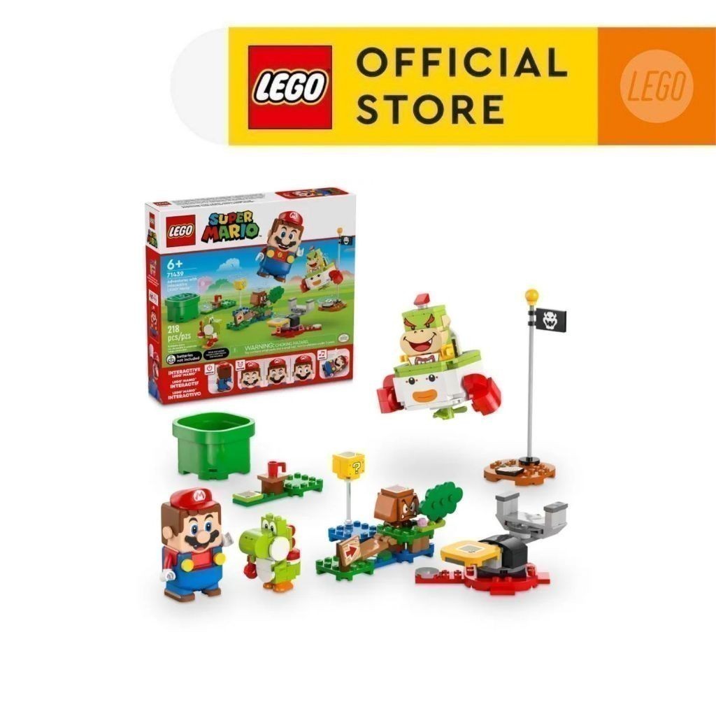 LEGO SUPER MARIO 71439 Đồ Chơi Lắp Ráp Cuộc Phiêu Lưu Cùng Mario (218 chi tiết)