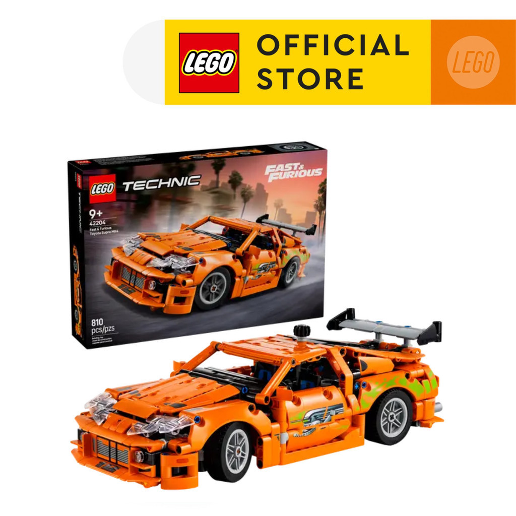 LEGO TECHNIC 42204 Đồ Chơi Lắp Ráp Xe Toyota Supra Mk4 (810 chi tiết)