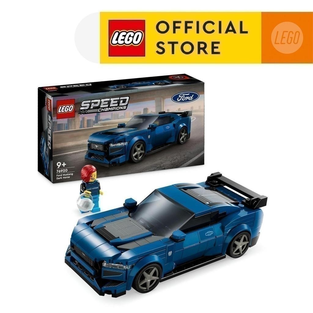 LEGO SPEED CHAMPIONS 76920 Đồ chơi lắp ráp Siêu xe Ford Mustang Dark Horse (344 chi tiết)