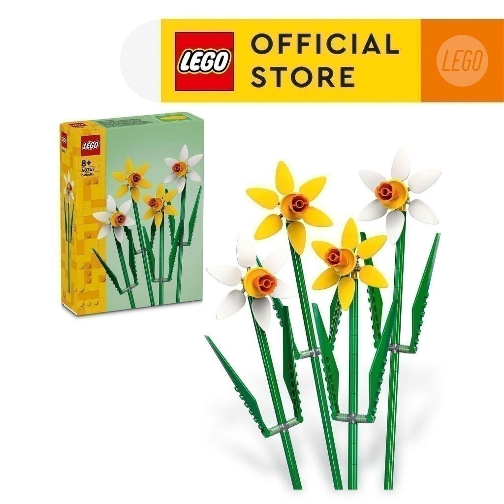 LEGO BOTANICALS 40747 Đồ chơi lắp ráp Hoa thủy tiên LEGO® Iconic (216 Chi Tiết)