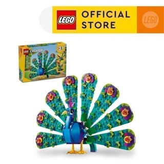  LEGO CREATOR 31157 Đồ Chơi Lắp Ráp Mô Hình Chim Công Sặc Sỡ 31157  355 chi tiết  