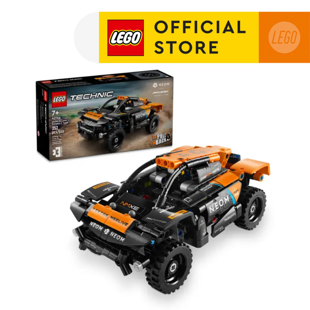 LEGO TECHNIC 42166 Đồ chơi lắp ráp Xe đua địa hình NEOM McLaren Extreme E (252 chi tiết)
