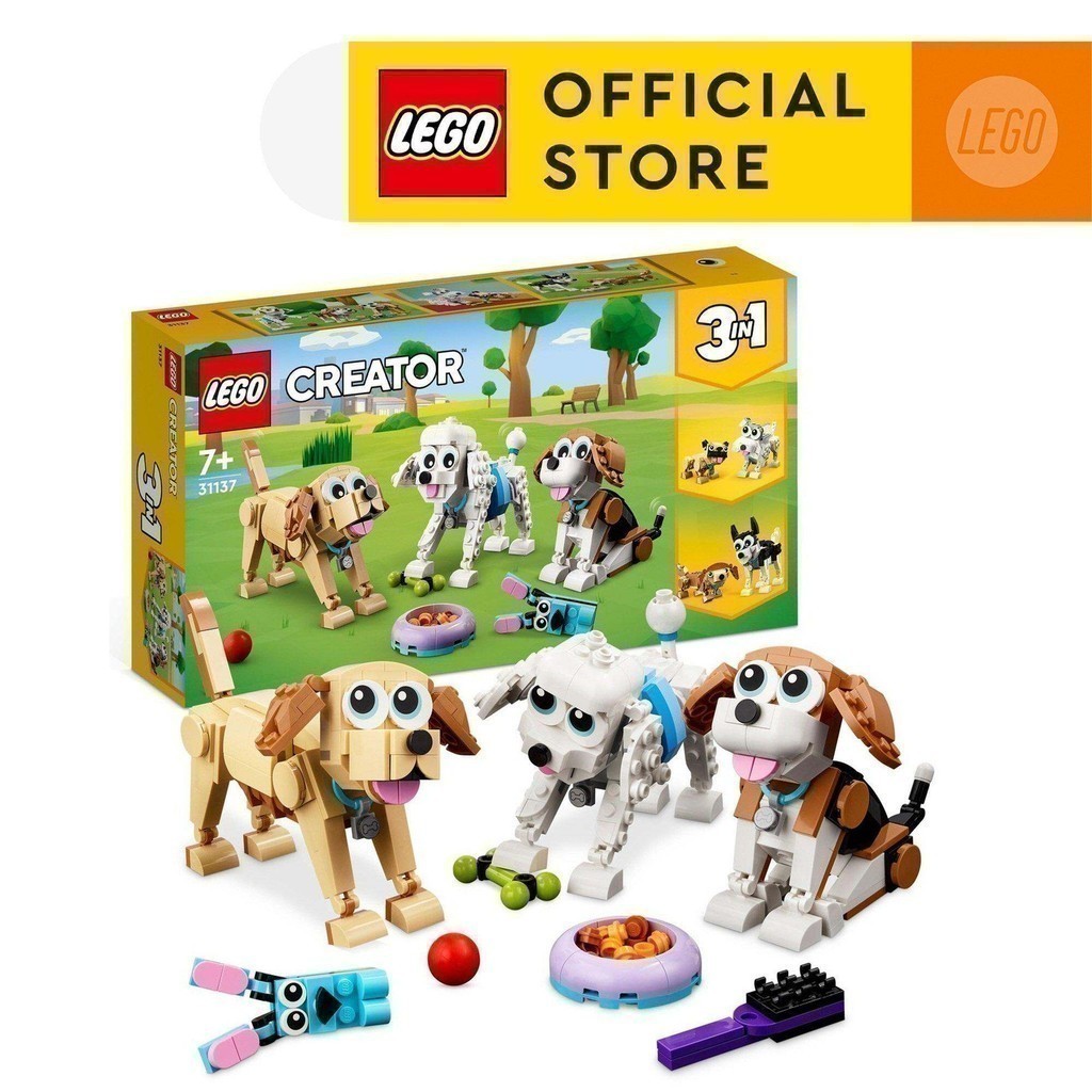 LEGO CREATOR 31137 Cún Cưng Đáng Yêu (475 chi tiết)