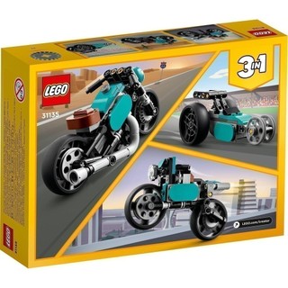 LEGO CREATOR 31135 Xe Mô Tô Cổ Điển (128 chi tiết)