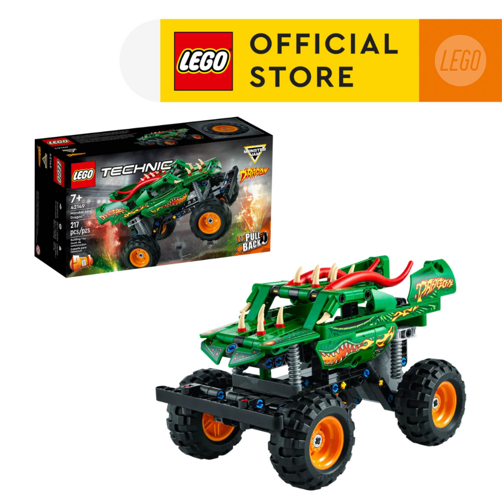 LEGO TECHNIC 42149 Chiến Xe Monster Jam™ Dragon™ (217 Chi Tiết)