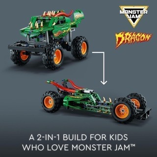 LEGO TECHNIC 42149 Chiến Xe Monster Jam™ Dragon™ (217 Chi Tiết)