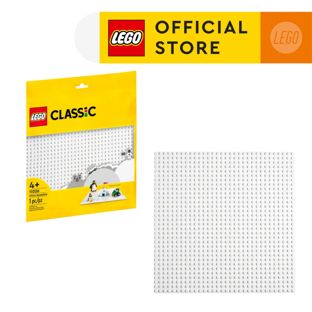 LEGO CLASSIC 11026 Đế Lắp Ráp Màu Trắng (1 chi tiết)