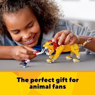  LEGO CREATOR 3in1 31112 Sư Tử Hoang Dã ( 224 Chi tiết)
