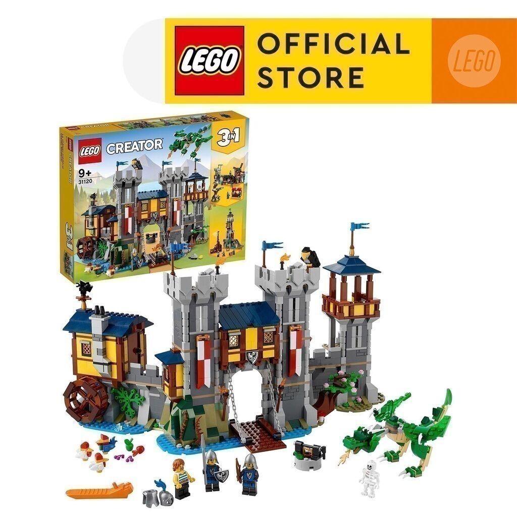 LEGO CREATOR 3in1 31120 Lâu đài thời trung cổ (1426 chi tiết)