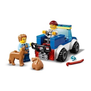 Lego city 60241 biệt đội cảnh khuyển bộ gạch đồ chơi lắp ráp cảnh sát cho trẻ em