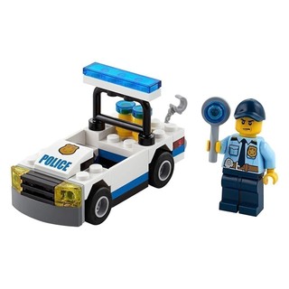 [Quà tặng không bán] LEGO CITY Xe Cảnh Sát 30352 (50 chi tiết)