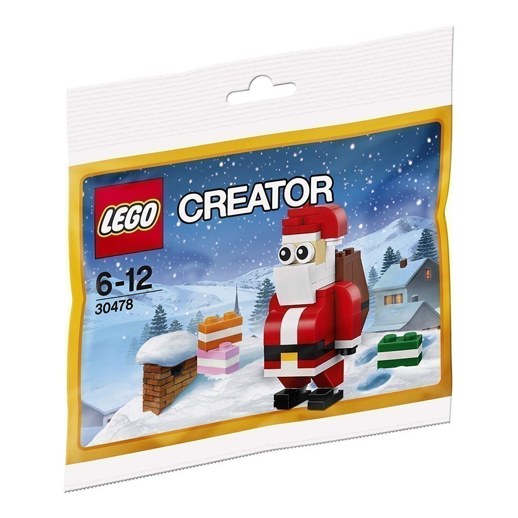 [Quà tặng không bán] LEGO Ông Già Noel 30478 (74 chi tiết)