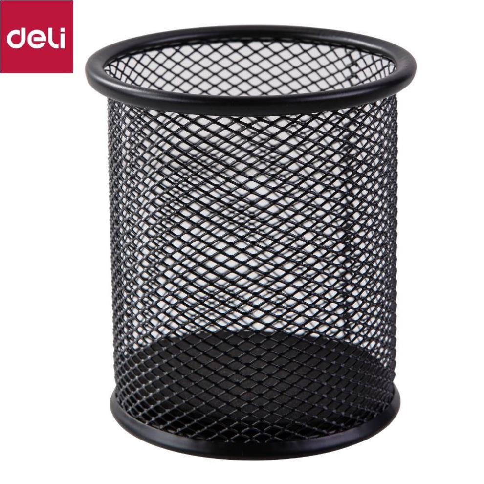 Cốc cắm bút Deli, Đen - 1 chiếc - E9172 [Deli]