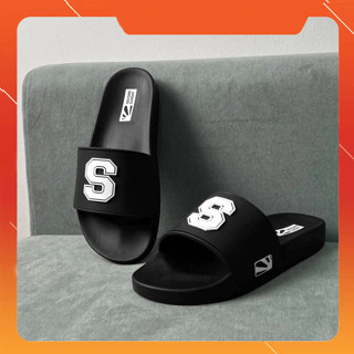 Sỉ Dép SLL Dép Nam Nữ Quai Ngang thời trang boy phố Dép Chữ S