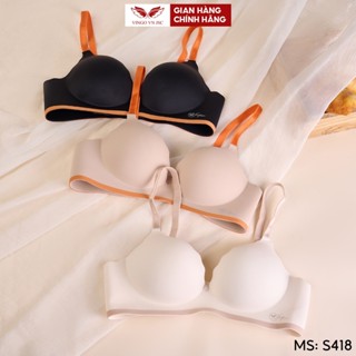 Áo lót không gọng đệm bàn tay nâng ngực VINGO thiết kế không viền su đúc S418 - S436 VNGO