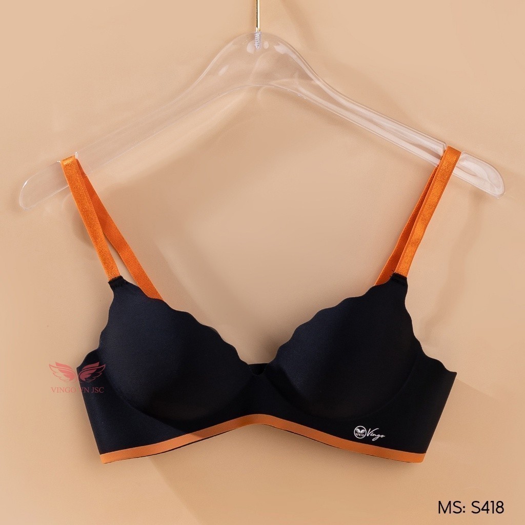 Áo lót không gọng nâng ngực VINGO/VINGORIA thiết kế không viền đúc su mát lạnh S418 - S436 | BigBuy360 - bigbuy360.vn