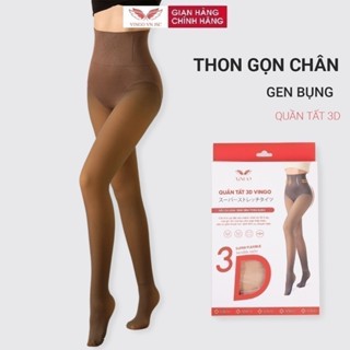  Quần Tất 3D Gen Bụng Thon Chân VINGO VINGORIA TAT06 