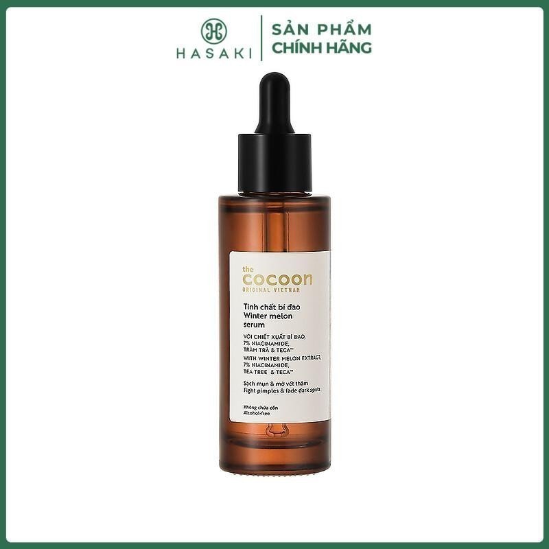 Tinh Chất Bí Đao Cocoon Làm Giảm Mụn, Mờ Thâm 70ml Hasaki Sản phẩm chính hãng