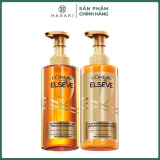   DAILY  Bộ Gội Xả L'Oreal Dưỡng Tóc Suôn Mượt Tóc Cao Cấp 440mlx2 Hasaki 