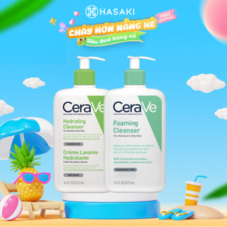 [DAILY] Sữa Rửa Mặt Cerave Sạch Sâu Cho Da Thường Đến Da Dầu, Da Khô Hasaki Sản Phẩm Chính Hãng