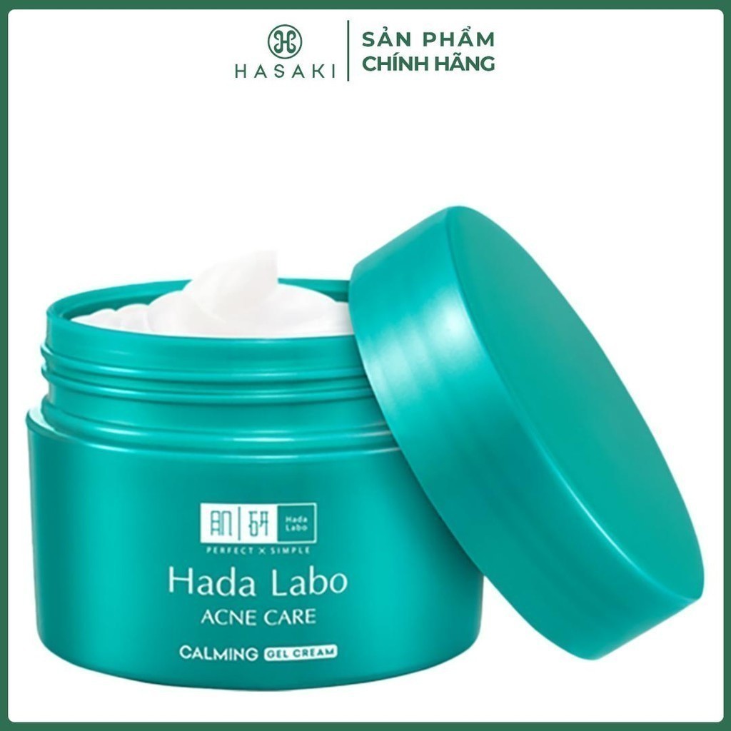 Gel Dưỡng Ẩm Hada Labo Ngừa Mụn, Làm Dịu Da 50g Acne Care Calming Gel Cream Hasaki Chính Hãng